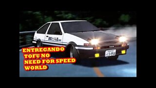 ENTREGANDO TOFU A MAIS DE 300 KM/H KKKKKK — AE86 INITIAL D — NEED FOR SPEED WORLD SPARK SERVER