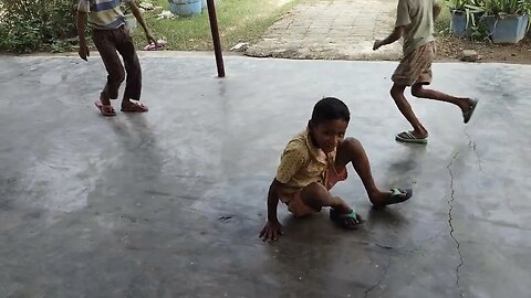 the kids are playing amazing game