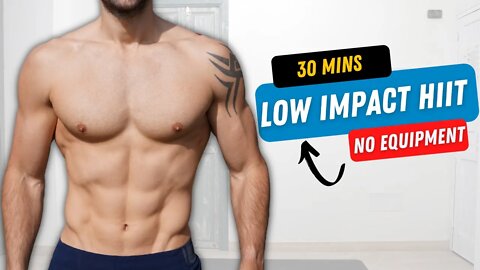 30 MIN LOW IMPACT HIIT | Full Body | No Equipment | No Repeat Workout | No Jumping