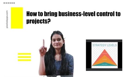How to bring business level control to projects | Control Methods | Project Management |Pixeled Apps
