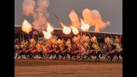 Enjoy the sound of gunpowder in the Moroccan fantasy