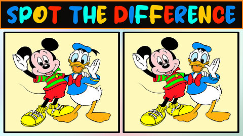 Spot the Difference - Disney Edition - 5 Puzzles of Find the difference