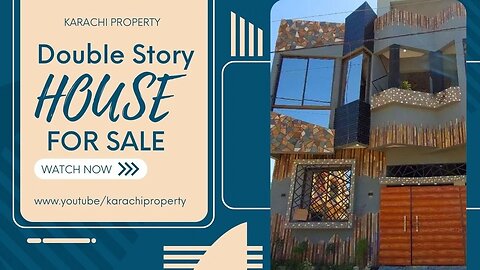 House for Sale - Karachi Gulshan-e-Maymar - 120 Square Yards - Double Storey