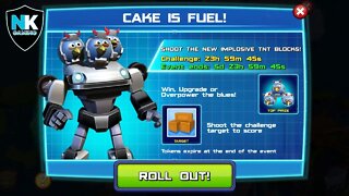 Angry Birds Transformers - Cake Is Fuel! - Day 1 - Featuring Bluestreak