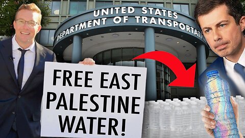 I Gave Bottles Of East Palestine Water To Biden's Transportation Department | They Call The Police!