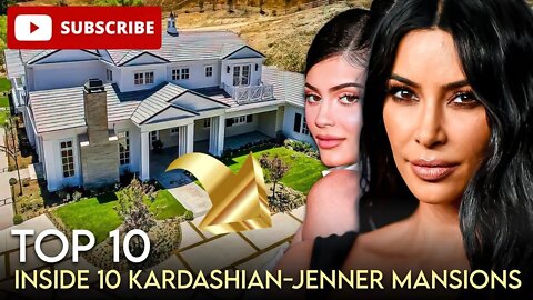 😎👉 #subscribe #mansion #mansiontour ((TOP 10 Kardashian-Jenner MANSIONS))