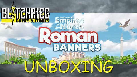 Imperial Settlers Empires of the North Roman Banners Unboxing