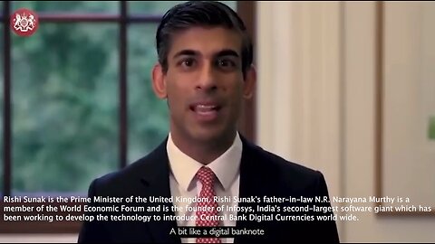 Central Bank Digital Currencies (CBDCs) | "CBDSs Could Be a Digital Version of a Bank Note." - Rishi Sunak