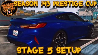 CSR2 SEASON 143 PRESTIGE CUP: BMW M8 COUPÉ: PULL AND STAGE 5 SETUP