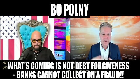 Bo Polny: What's Coming is Not Debt Forgiveness - Banks Cannot Collect on a Fraud 12/5/23..