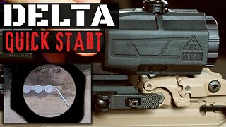 AT3 Delta 3x Red Dot Magnifier - Quick Start Guide