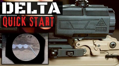 AT3 Delta 3x Red Dot Magnifier - Quick Start Guide