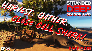 Harvest and Gather and A Close Call Underwater | Stranded Deep | S2EP04