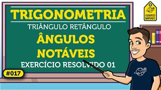 Trigonometria no Triângulo Retângulo: Exemplo 01 | Trigonometria