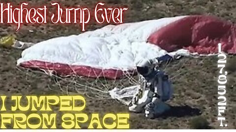 I Jumped From Space | 127,852 ft. jump | World Record Highest Jump Ever | FreeFall