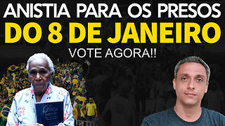 Compartilhem - Senado publicou uma consulta publica sobre os presos de 8 de janeiro. VOTE!