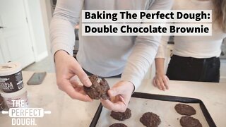 How To Bake The Perfect Dough: Double Chocolate Brownie