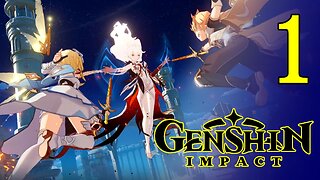 GENSHIN IMPACT - Gameplay Start - Episode 1 | Dub EN | Sub PT-BR