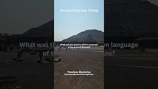 Ancient History Trivia! Q&A 18 #shorts #ancient #history