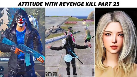 Pubg Mobile Attitude 😈 With Max Blood Raven X-Suit + Season 19 Outfits | Part 25 | Xbot 2.0