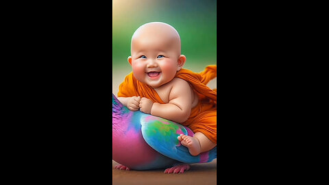 little monk so cute baby