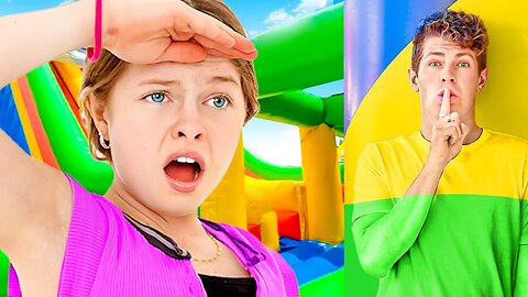 Extreme Hide & Seek in World's Largest Bounce House