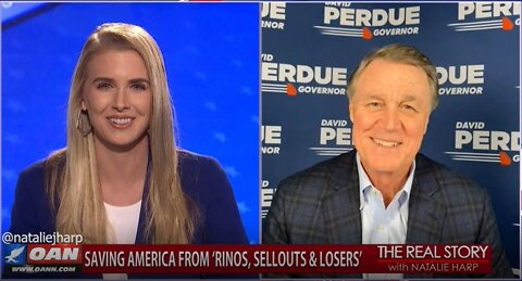 The Real Story - OAN All Eyes on Georgia with David Perdue
