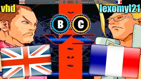 Street Fighter Alpha 3 (vhd Vs. lexomyl21) [United Kingdom Vs. France]