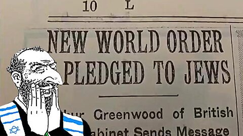 NWO przez Żydów i dla Żydów...światowy rząd na czele którego stanie Antychryst