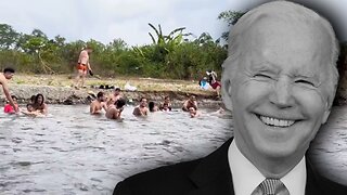Venezuelan Illegal Aliens Scream "I Love Joe Biden" From Darien Gap Migrant Camps