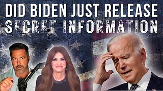 Did Biden just release secret information?!