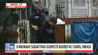 "Right In Front Of Our Cameras!" Fox News LIVE As Migrant Squatters Removed & Arrested In Bronx NY