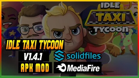 Idle Taxi Tycoon v1.4.1 MOD APK (Dinheiro Infinito) - ATUALIZADO
