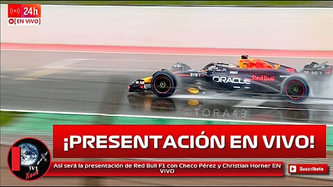 Así será la presentación de Red Bull F1 con Checo Pérez Christian Horner y Verstappen EN VIVO