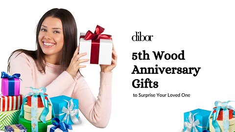 5th Wood Anniversary Gifts to Surprise Your Loved One