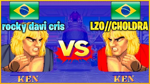 Street Fighter II': Champion Edition (rocky davi cris Vs. LZO//CHOLDRA) [Brazil Vs. Brazil]