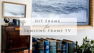 DIY Frame for Samsung Frame TV