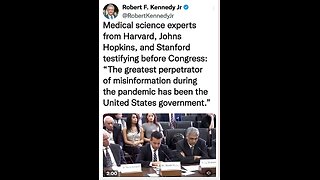 RFK Jr. Tells The Truth