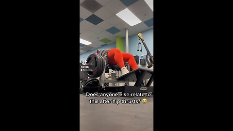 Hip Thrusts Always Leave Me Toast 🥲