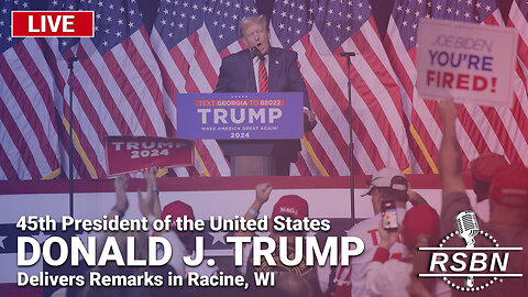 LIVE REPLAY: President Trump Delivers Remarks in Racine, Wisconsin - 6/18/24