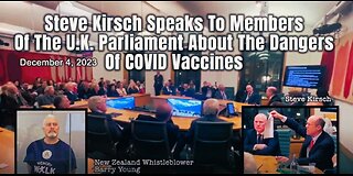 Steve Kirsch Speaks To Members Of The U.K. Parliament About The Dangers Of COVID Vaccines