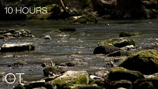 Islands in the Stream | Soothing Water Sounds for Relaxing | Studying | Sleeping | 10 HOURS Ambience