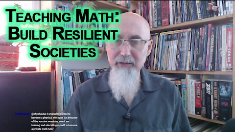 Why I Teach Mathematics and Have Been an Advocate of Math Literacy: How to Build Resilient Societies