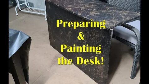 Transforming an old Desk Part 3