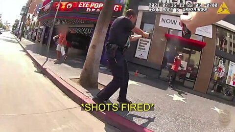 Man in Hollywood with fake gun dies in LAPD shooting