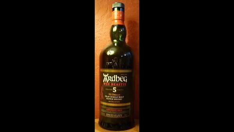 Whiskey Review #129 Ardbeg Wee Beastie 5yr Islay Scotch Whisky