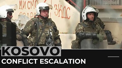 Kosovo tension: Western powers call for de-escalation