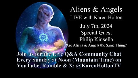 Aliens & Angels Live Podcast, July 7th, 2024 Special Guest – Philip Kinsella