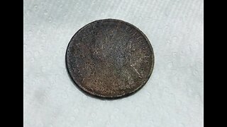 Oldest Non US Coin Found Underwater Metal Detecting 1896 Great Britain