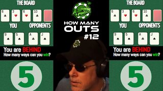 POKER OUTS QUIZ #12